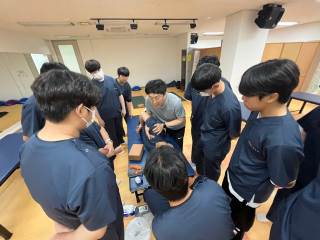 코드발란스 동아리 광주수영선수권대회 의무지원