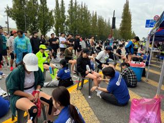 2025년 카이로힐링 제 14회 광주평화통일 마라톤 대회 의무 지원