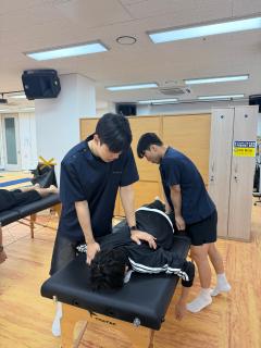 광주수영선수권대회 컨디셔닝 마사지 봉사활동
